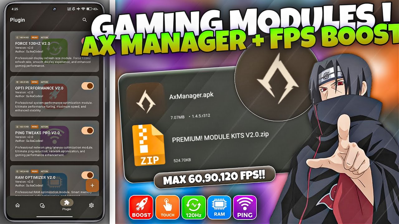 Magisk Module | Premium Gaming Module 60&ndash;120 FPS Boost (No Root, 2026)