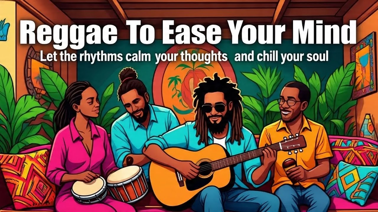 🔥 Roots Reggae Vibes with Bob Marley & Friends! Island Chill Mix ☀️🎶