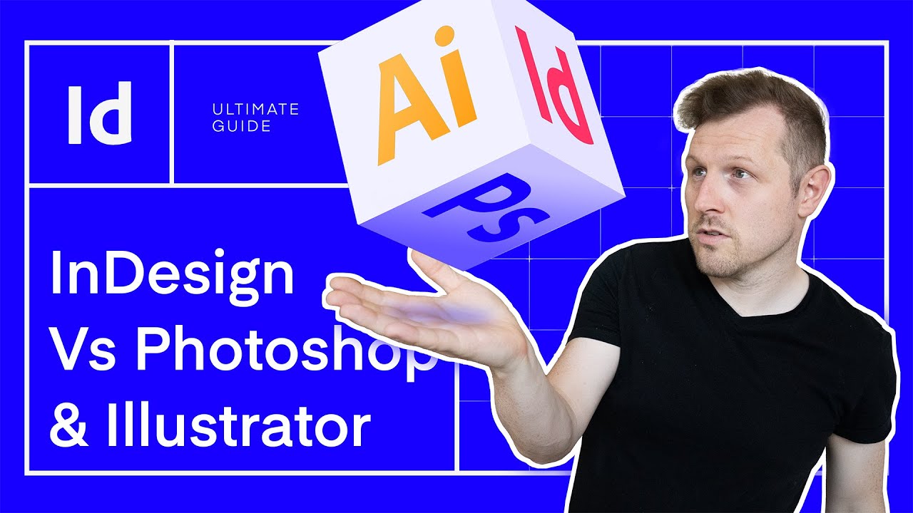 The BEST Tool for Your Designs! InDesign vs Illustrator & Photoshop!