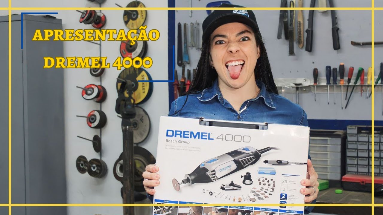 MICRO RETÍFICA DREMEL 4000 | UNBOXING
