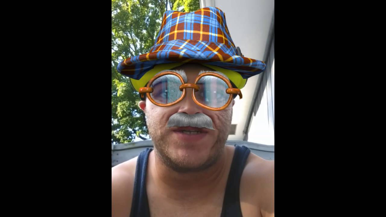 D Thrills old man dab filter