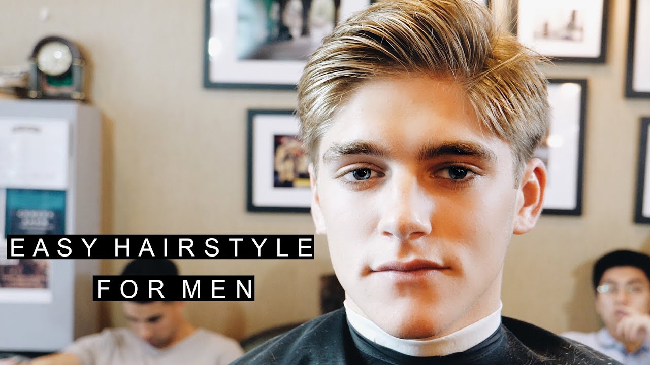 Easy Hairstyle For Men | Cool and Popular Hair | Medium Volume Quiff Haircut