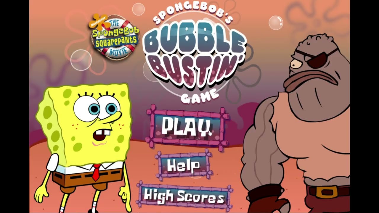 Spongebob's Bubble Bustin' Game - Flash Games