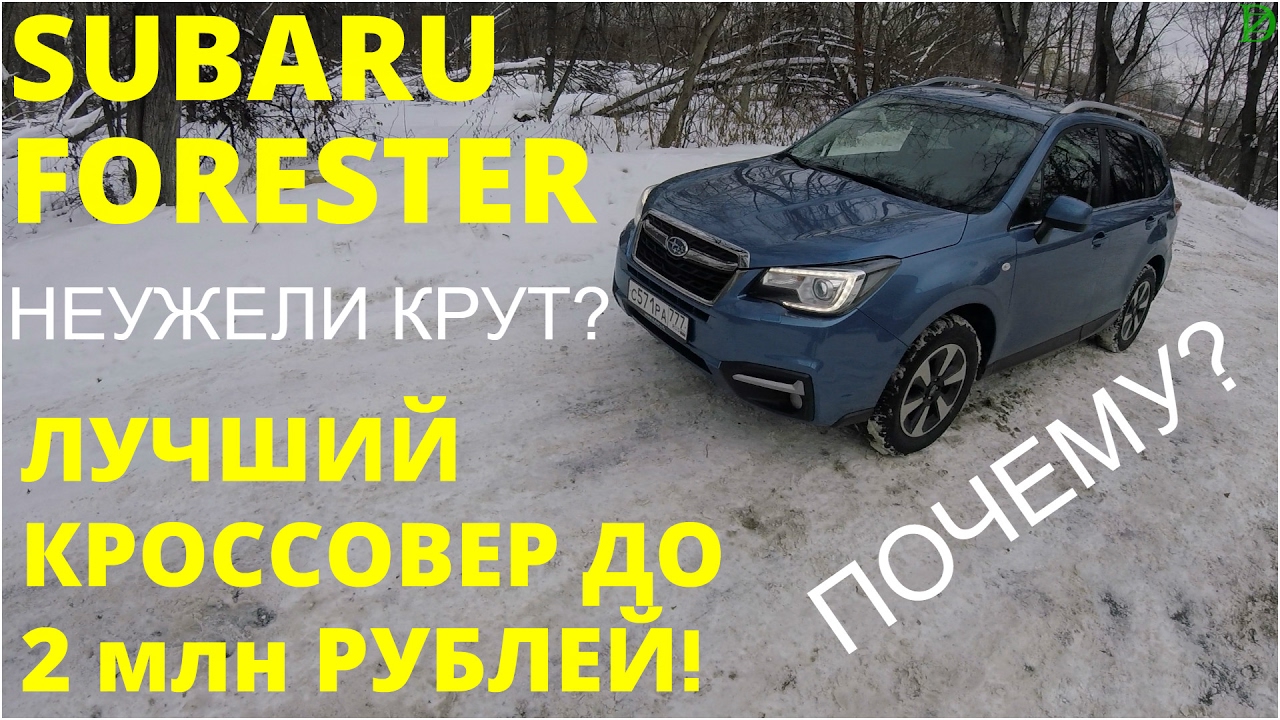 Лучший кроссовер 2017? Выбираем Subaru Forester! (4k)