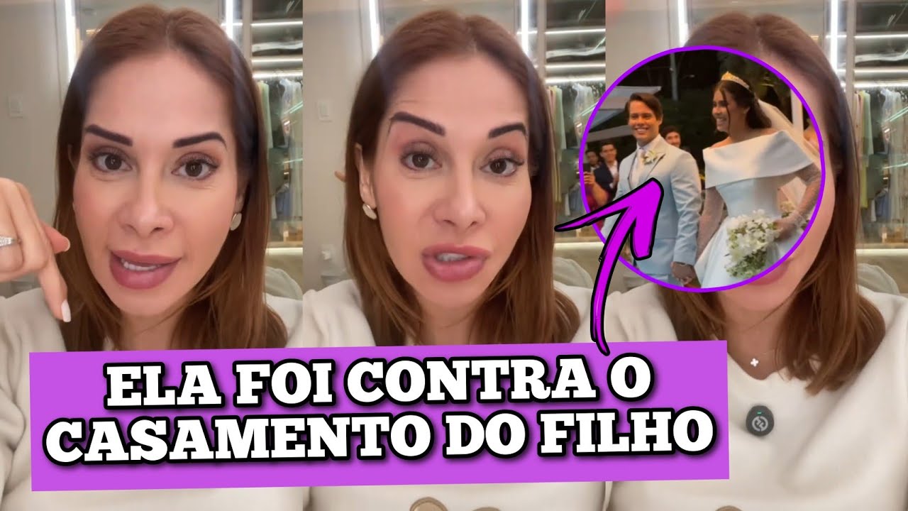 Maira Cardi diz SER CONTRA O CASAMENTO DO FILHO e expõe perrengues 😱