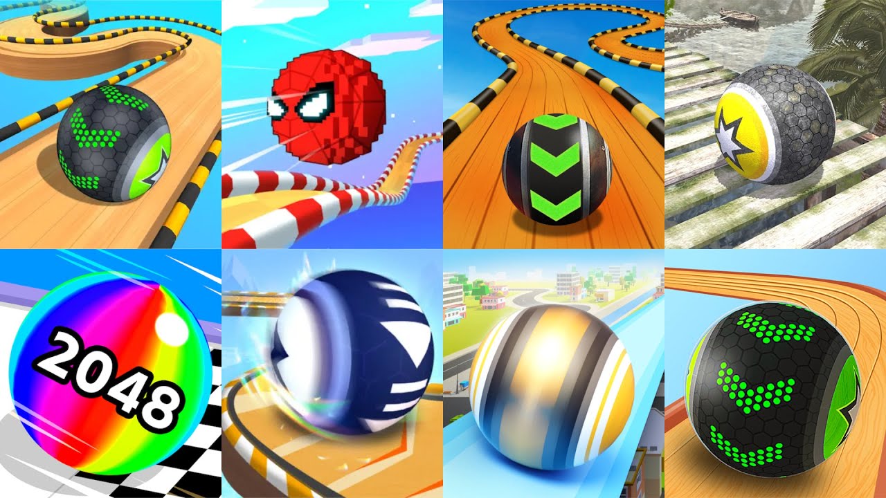 Going Balls, Ball Run 2048, Rollance Adventure Balls, Sky Rolling Ball 3D All Levels Gameplay