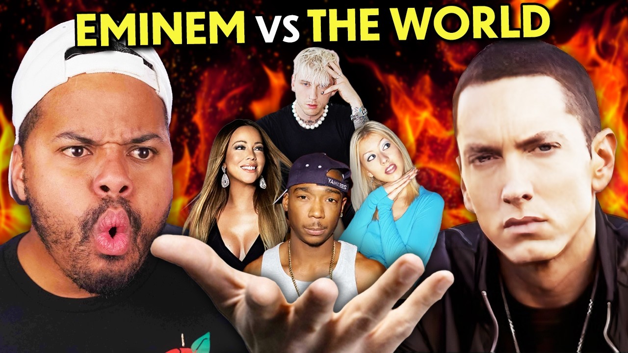 Adults React To Eminem Diss Tracks and Beef | Choose A Side