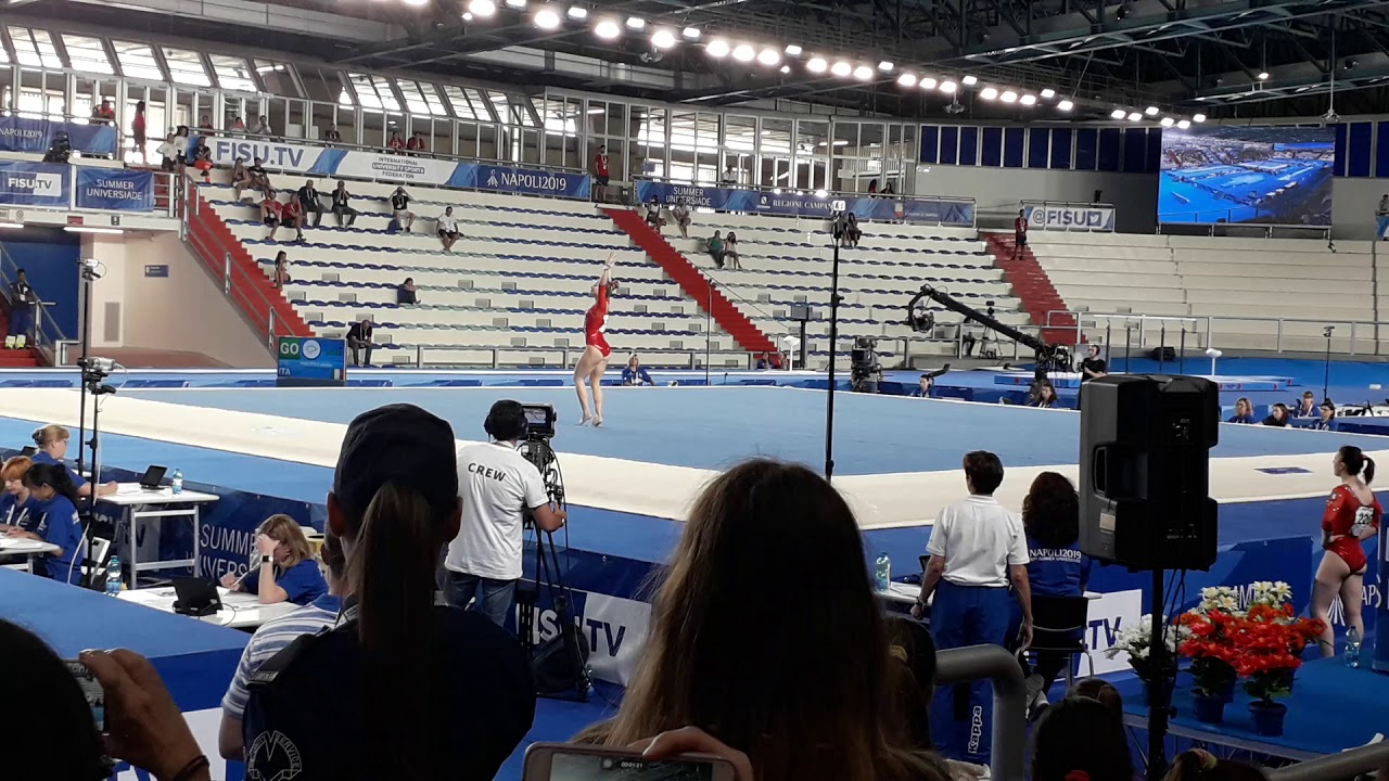 Corpo libero, Carlotta Ferlito || Ginnastica artistica, Universiadi di Napoli 2019