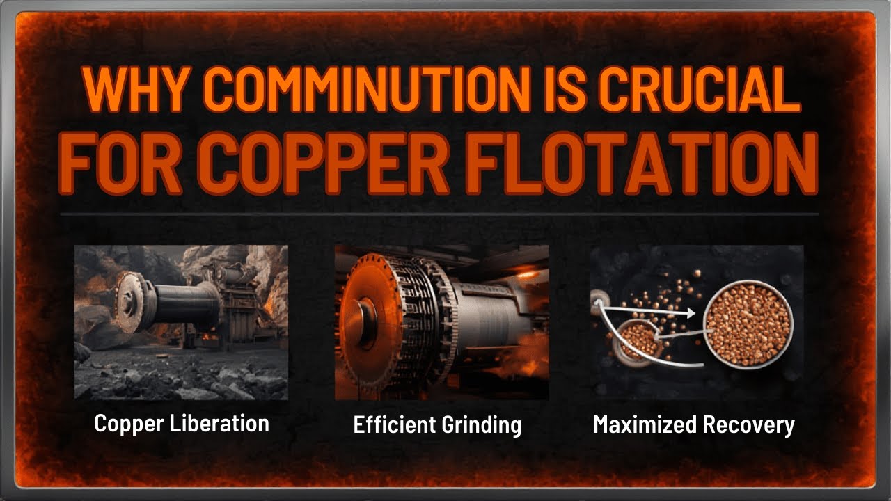 Why Comminution is Crucial for Copper Flotation: Maximizing Recovery & Efficiency? ⛏️🪨