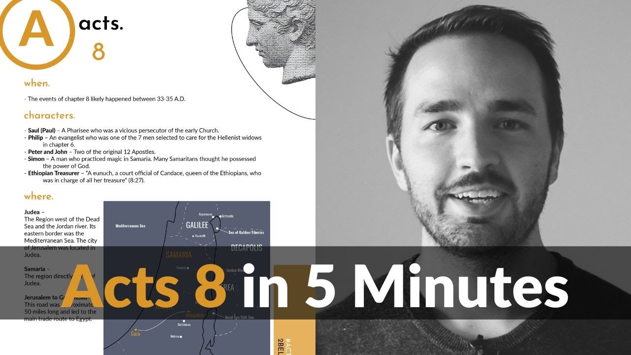Acts 8 in 5 Minutes - 2BeLikeChrist