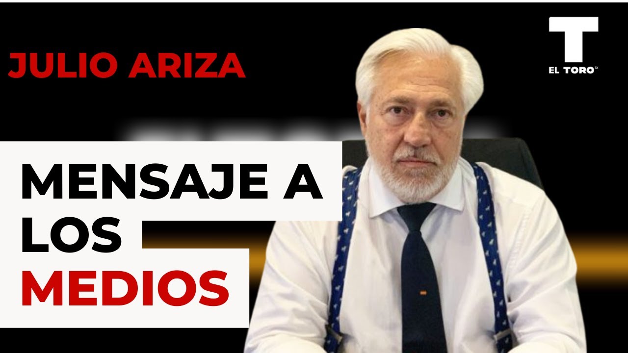 Julio Ariza env&iacute;a un mensaje a sus 