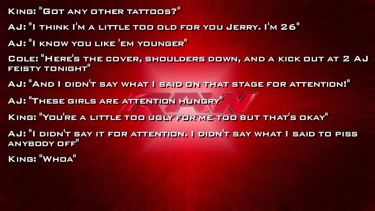 Commenhatin Bonus - Best of AJ Lee on Commentary