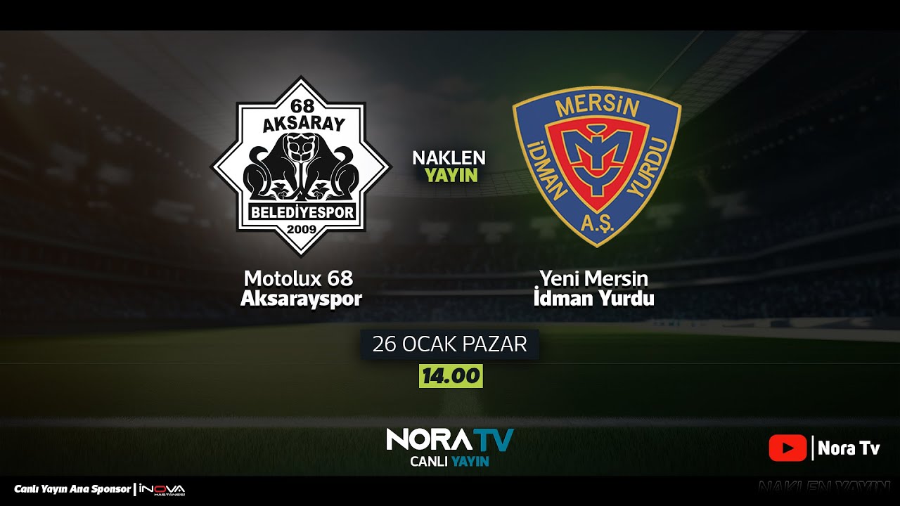 Motolux 68 Aksarayspor - Mersin İdman Yurdu (5-0) Maç Özeti | 2. LİG KIRMIZI GRUP ‪ @Noratelevizyonu