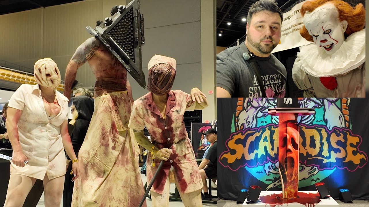 Scaradise 2026 Tampa | Pranking Actors & Killer Cosplay at Florida’s Horror Con! 🤘