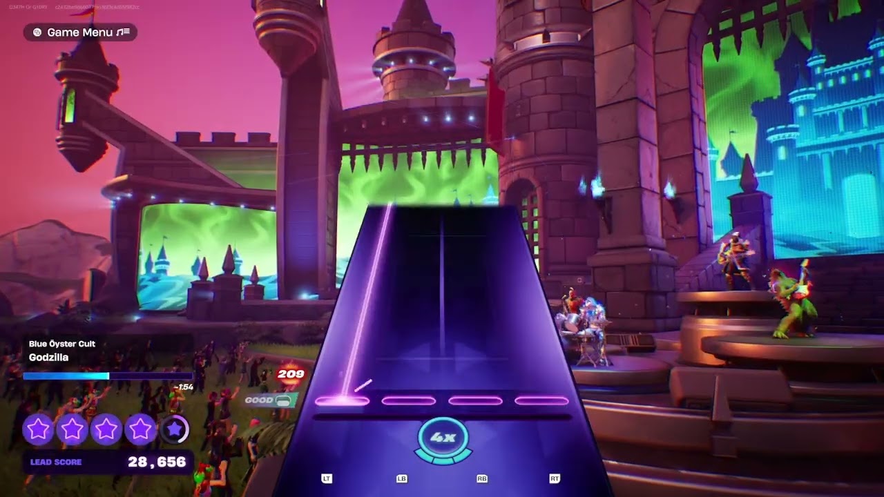 (MEDIUM) Godzilla-Blue Öyster Cult #fortnite #festival #gaming #music #trending #viral #fyp 