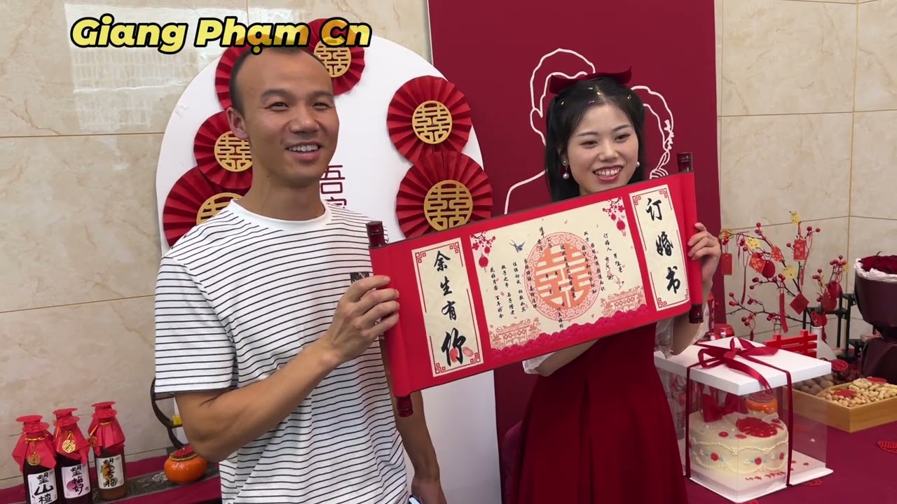 Lễ Đính Hôn Của Em Gái Chồng Ở Nông Thôn Giang Tây Trung Quốc