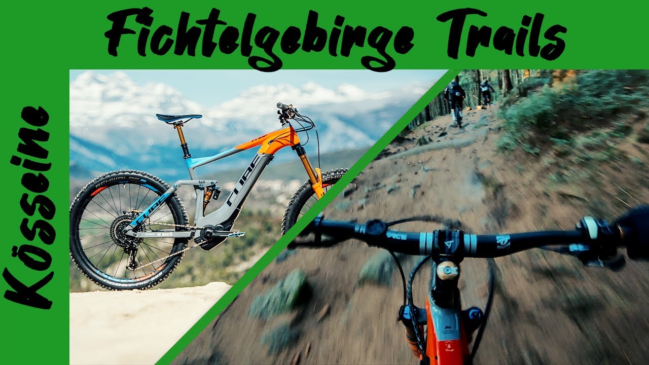 Hometrails 1 Fichtelgebirge MTB Trails Kösseine Richtung Marktredwitz