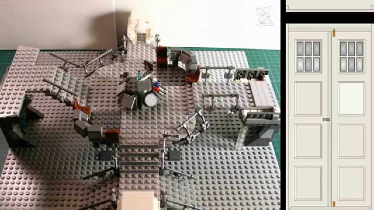 Doctor Who - LEGO TARDIS 2013 Interior - instruction – Part 2/2