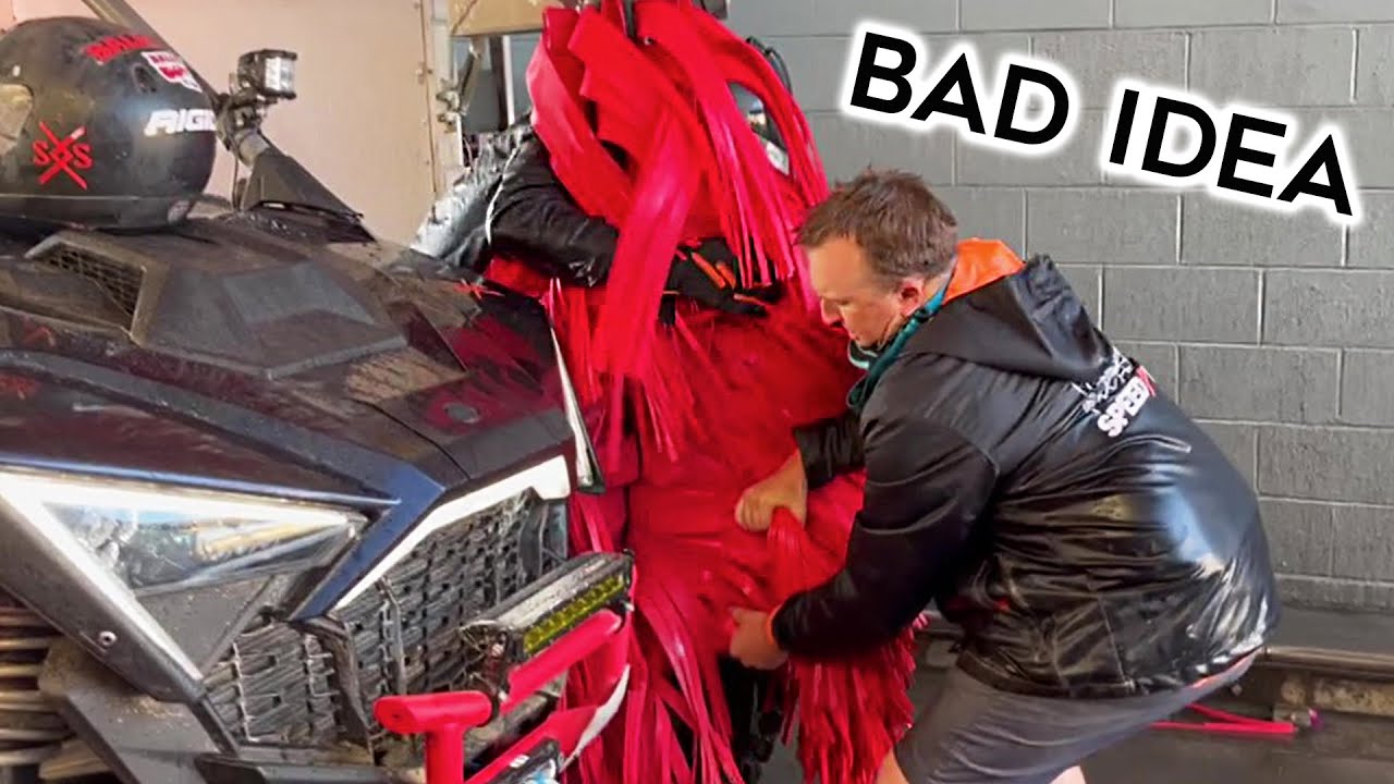 Полный провал! Rzr застрял на автомойке!