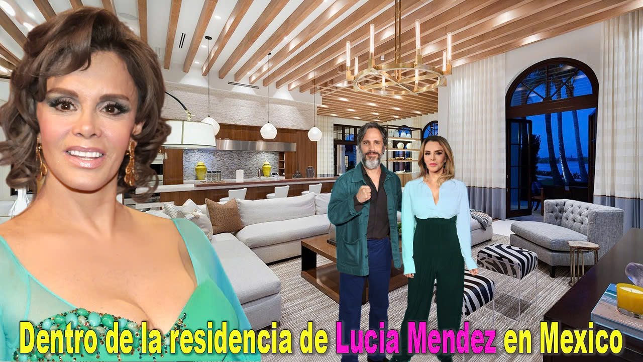 Dentro de la residencia de Lucia Mendez en Mexico – vida personal, exito y el legado artistico