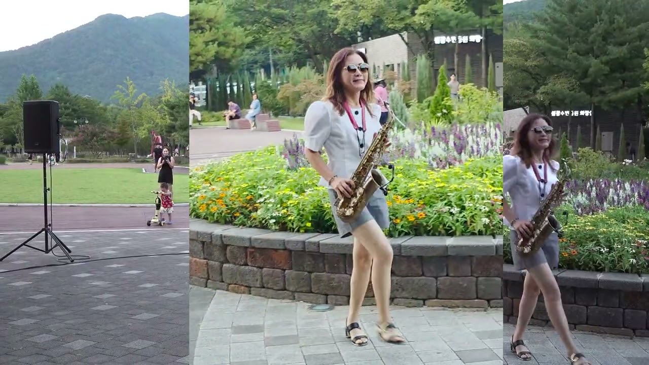 #한잔해 알토색소폰 조연옥연주 (살면서 하게 되는 일들 ) ♡^.~♡