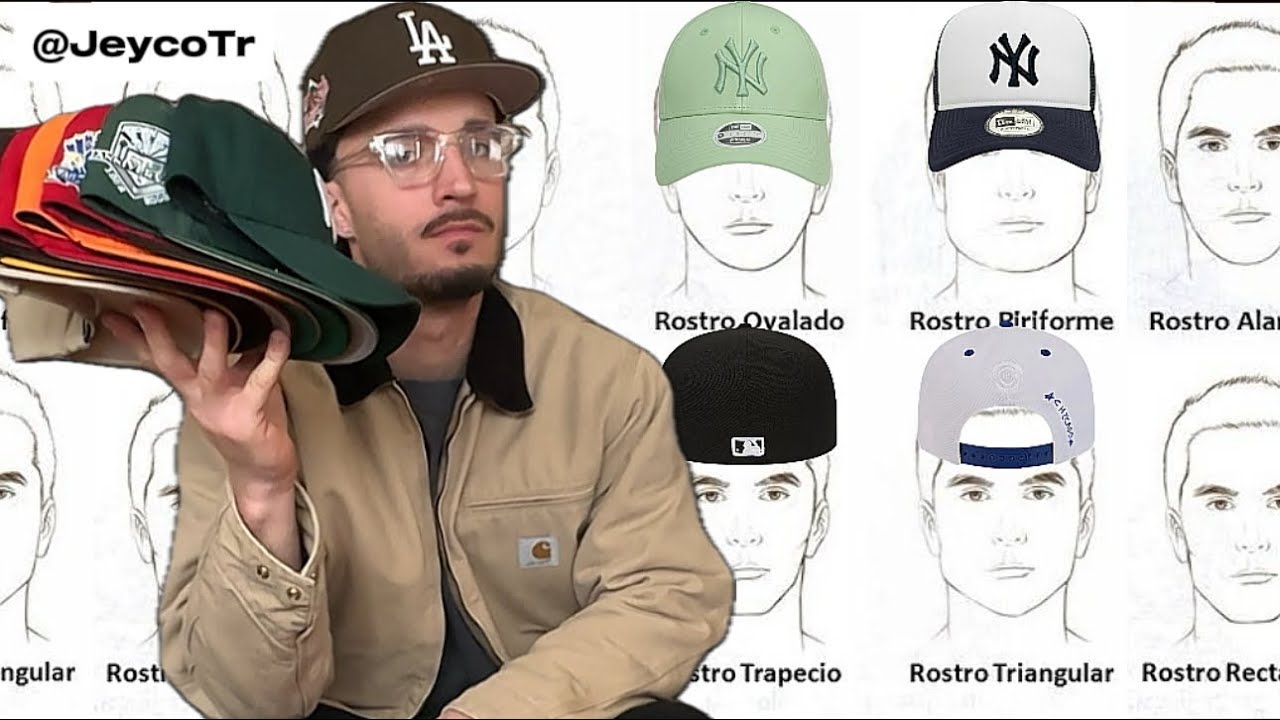 ¿Crees que Las Gorras No te Quedan bien? Descubre cuál es la ideal para tu Rostro