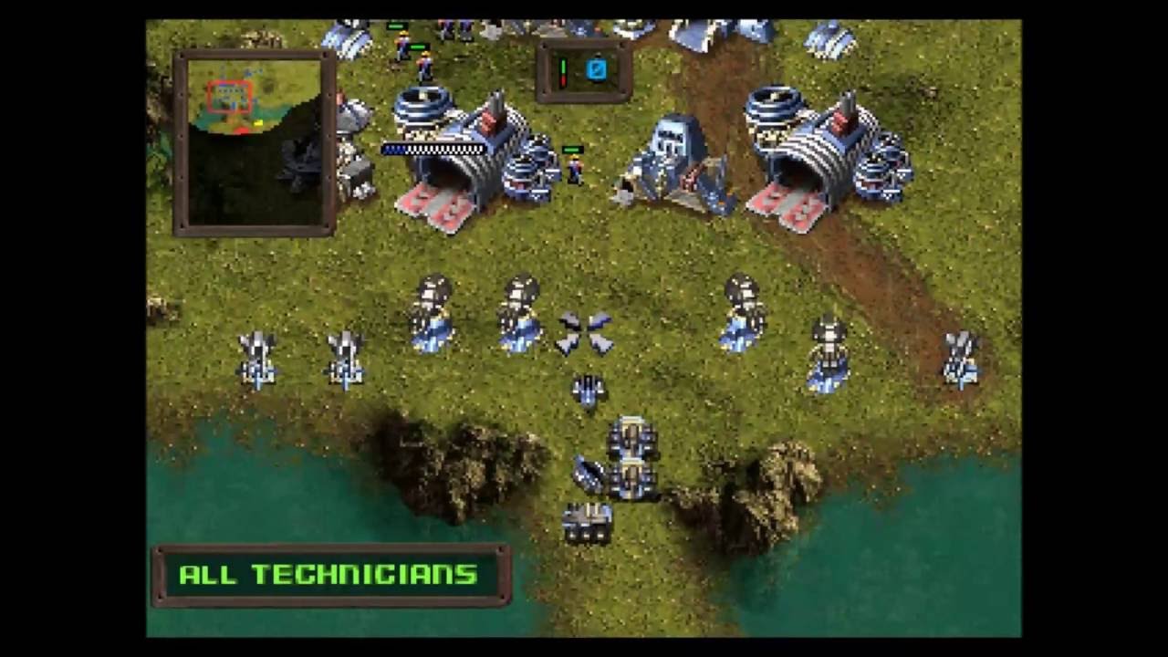 Main Game KKND Krossfire 1 VS 2 HARD MODE PS1