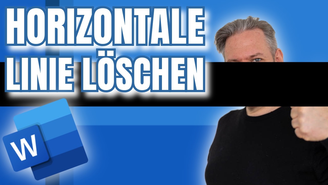 So entfernst du nervige horizontale Linien in Word!
