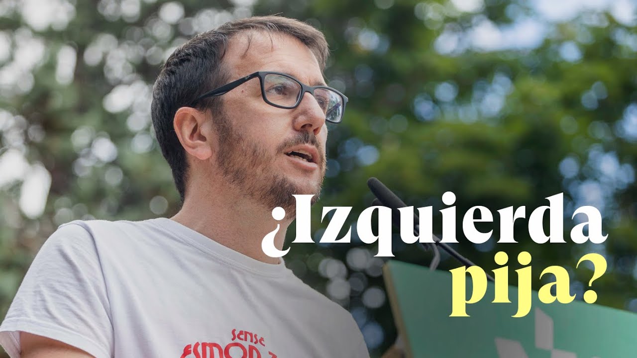 Discurso BRILLANTE sobre la IZQUIERDA PIJA de un diputado de M&Aacute;S MADRID