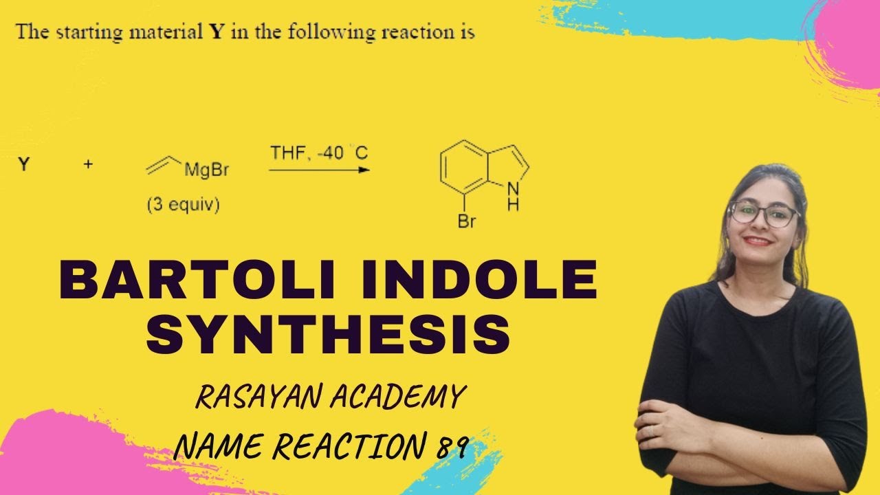 BARTOLI INDOLE SYNTHESIS | NAME REACTION | JAGRITI SHARMA