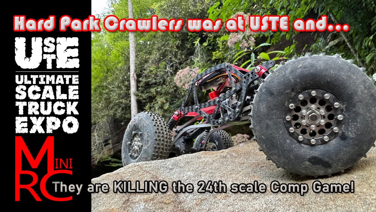24th Scale - Hard Park Crawlers is making some of the sickest chassis and wheels out there (& more)!