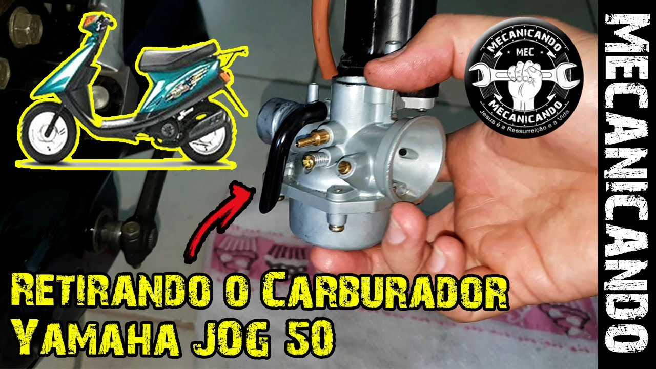 COMO RETIRAR O CARBURADOR DA JOG 50 🚧 PROJETO YAMAHA JOG 50 🚧