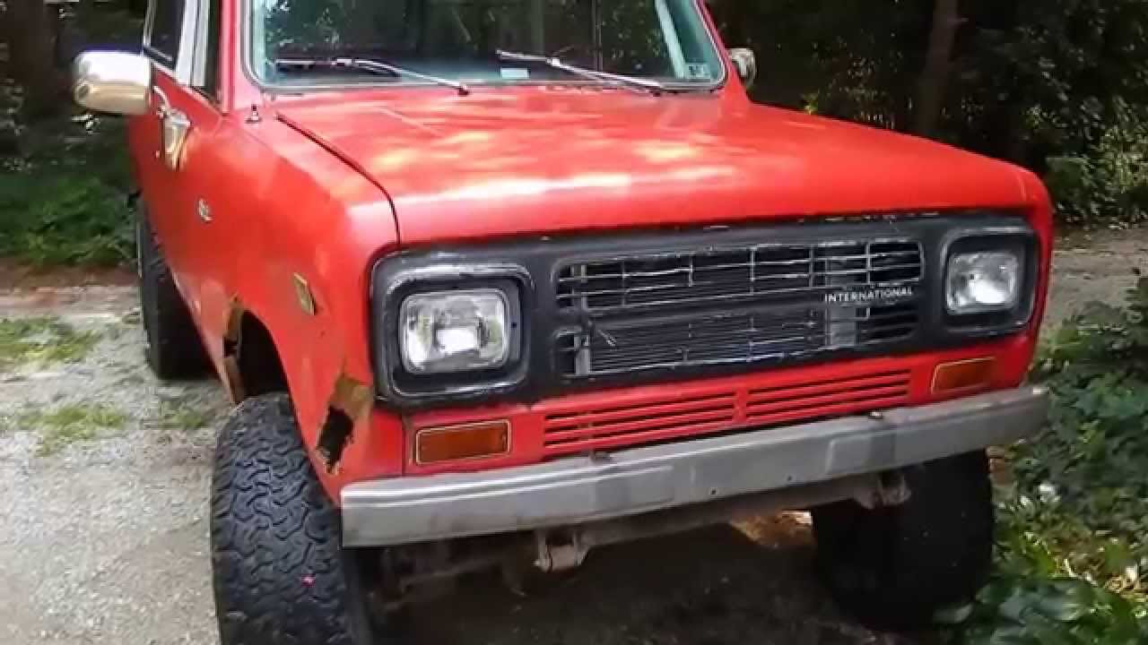 1980 Scout II  SD33T  Nissan Diesel  4x4