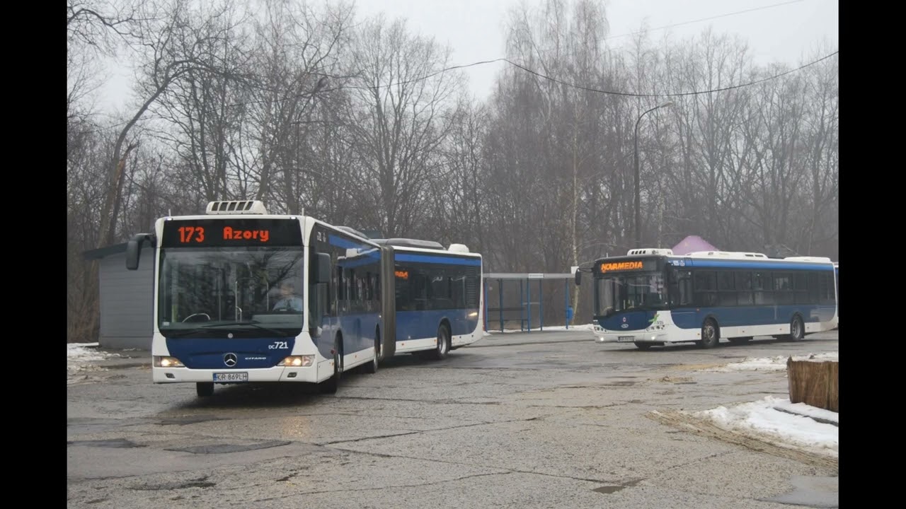 Mercedes-Benz O530G "Citaro G" DC721 - MPK Kraków [Nagrania, 511] [-]  ♪ ZF ♪