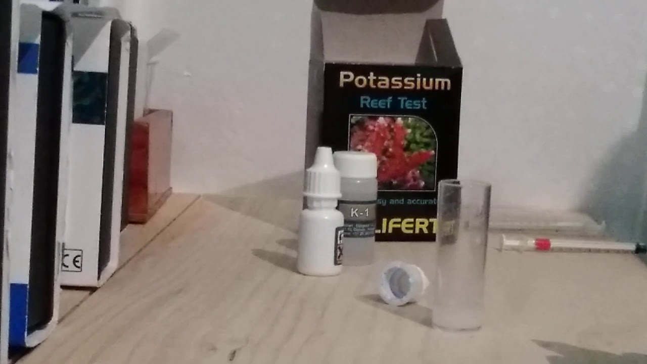 Prueba de Potasio (K), Salifert