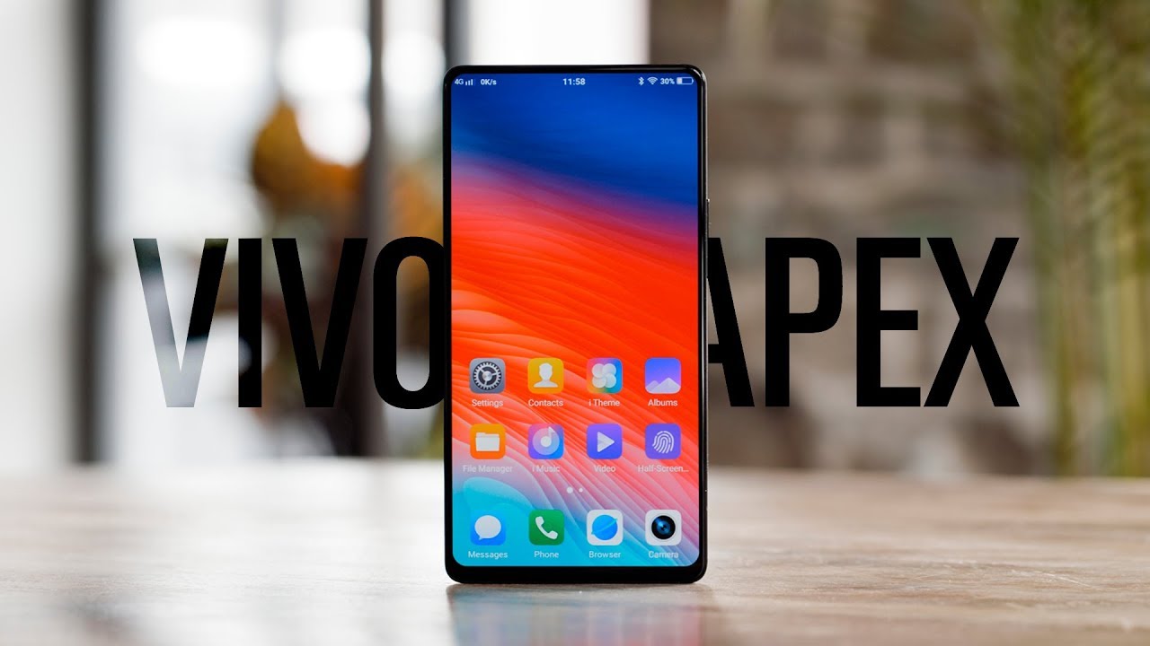 Самый безрамочный смартфон в мире &mdash; Vivo Apex