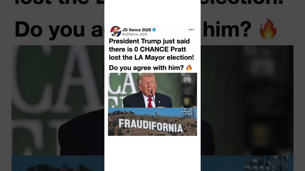 Trump Comment Sparks LA Election Debate 😳