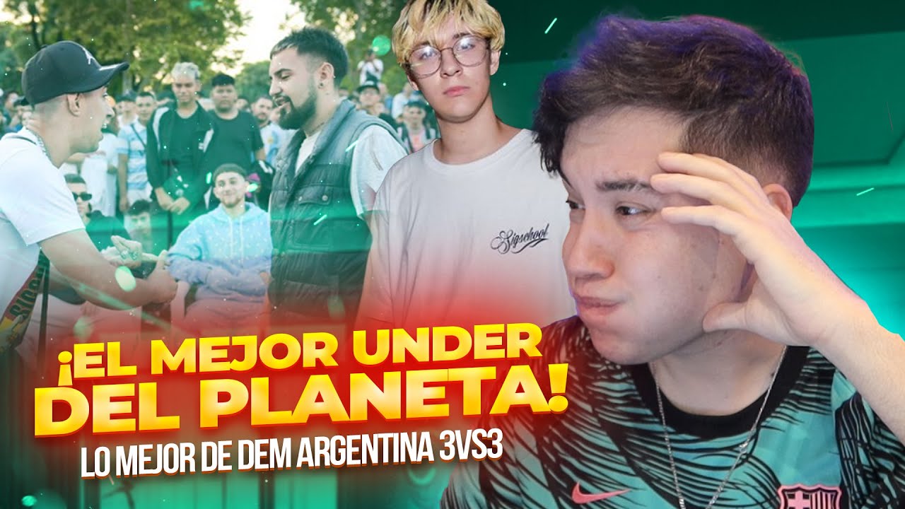 EL MEJOR UNDER DEL PLANETA ESTÁ EN ARGENTINA, MEJORES MOMENTOS DEM 3VS3 ARGENTINA