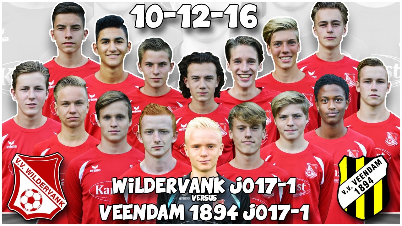 3 GOALS! 2x GEEL! Wildervank JO17-1 - Veendam 1894 JO17-1 | UITSLAG 2-1 | SONY FDR-AXP33