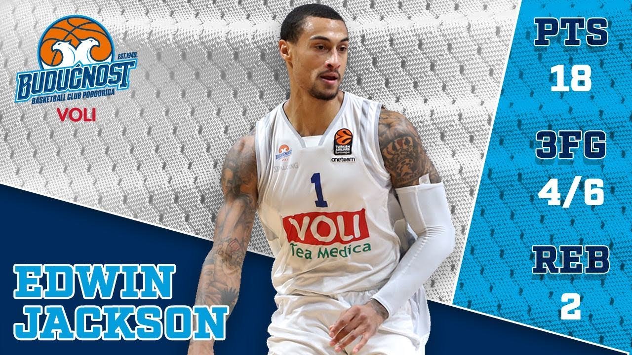 Edwin Jackson (18pts) vs  Darussafaka Tekfen Istanbul