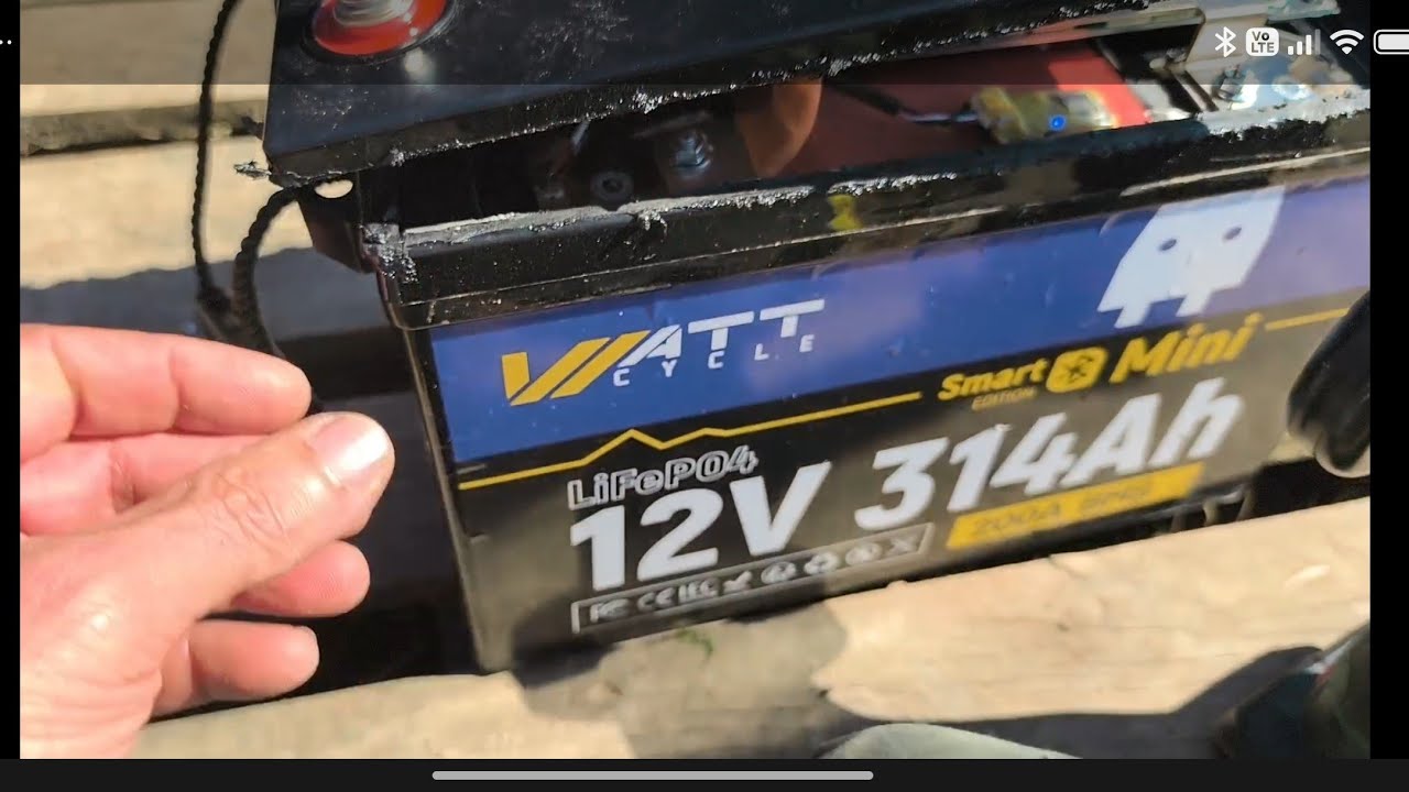 Am desfăcut bateria lipo4 de la Wattcycle Mini Smart de 314 ah să vedem cum este construită.