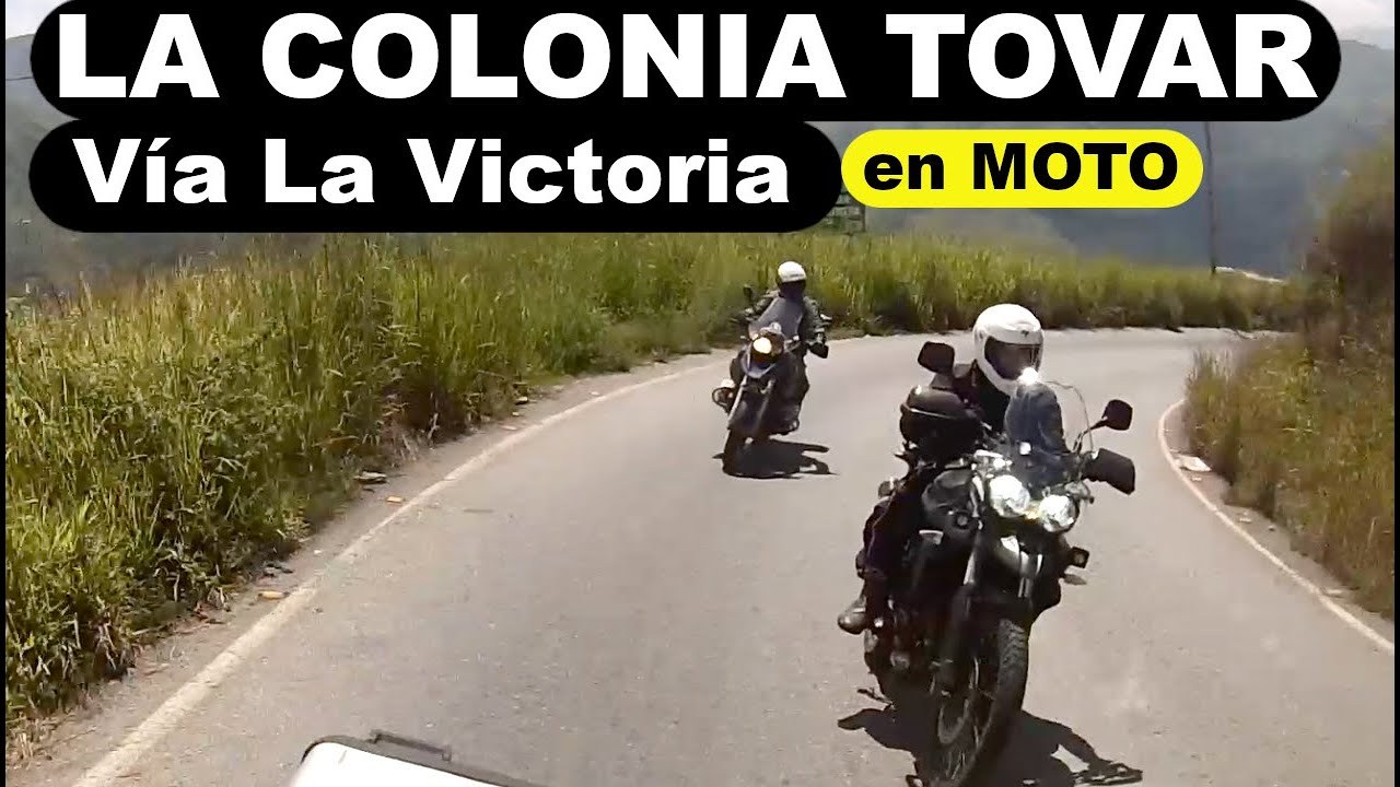 En moto de Caracas a La Colonia Tovar vía La Victoria y la truchicultura