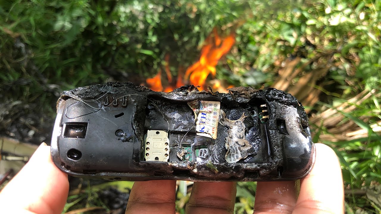 Unbelievable restoration phone | Destroyed phone Nokia 1280 on fire restored by PR Restore