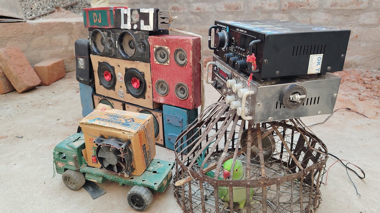 Mini DJ Big dj setup track full setup 🤩 dj Khatarnak sound 😱minidj