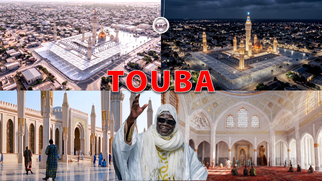 Cëy!🥰 Serign Mountakha Lim Soumb Nouveau Projet à Touba Maquette 3D de la Grande Mosquée de Touba