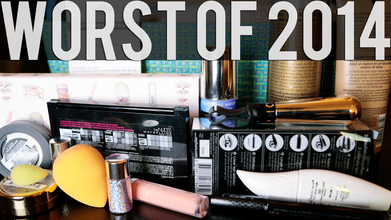 Worst Products of 2014 | Un-Favorties of the Year