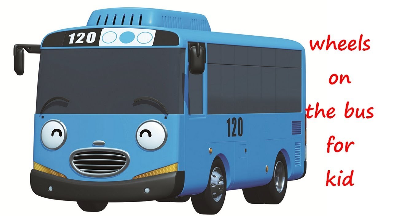 Wheels on bus video for children kid| Nursery rhymes song Part 6