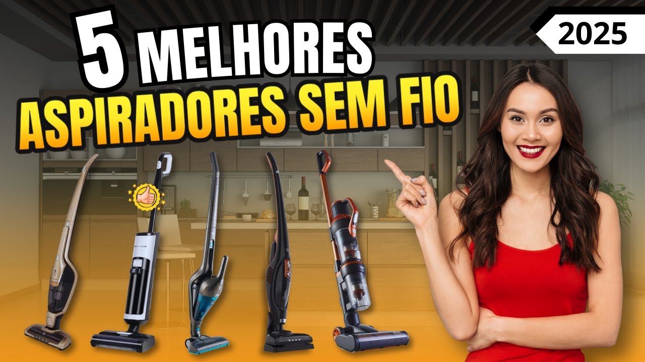 Qual o melhor ASPIRADOR DE PÓ SEM FIO para comprar? Confira os 5 melhores ASPIRADORES SEM FIO!