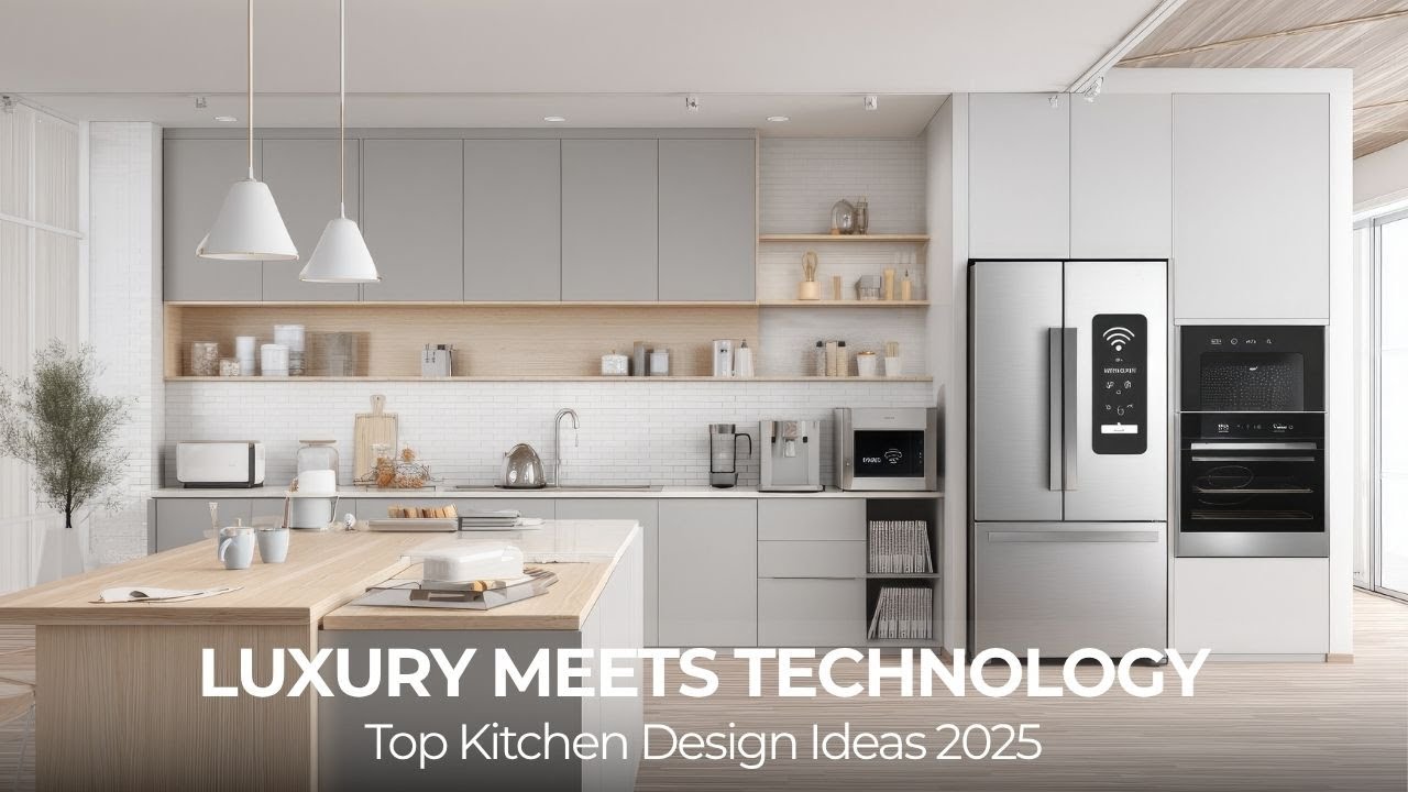Smart & Stylish  Modern Kitchen Design Trends for 2025 Homes