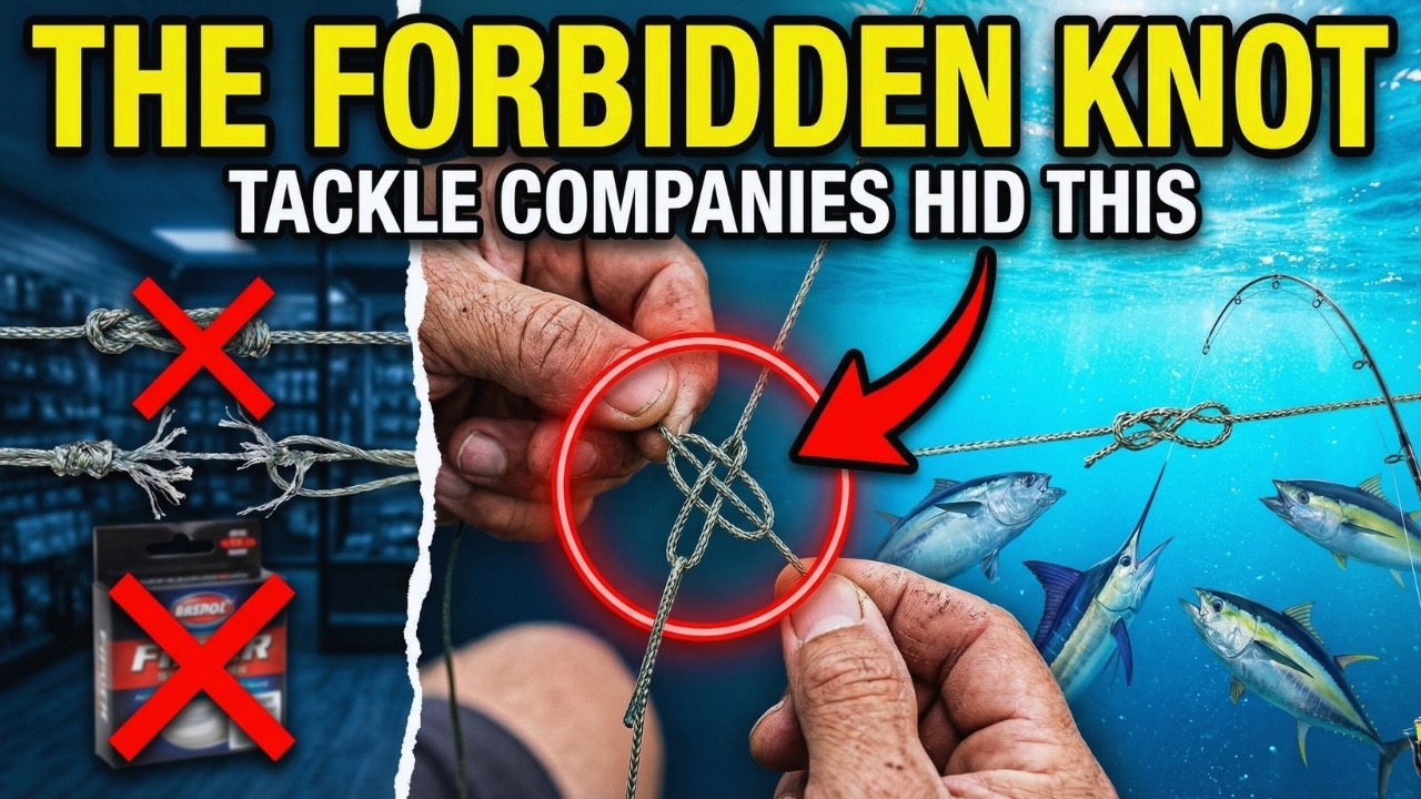 One Knot Doubles Your Catch Rate — The 'Illegal' Tie Tackle Companies Tried To Erase